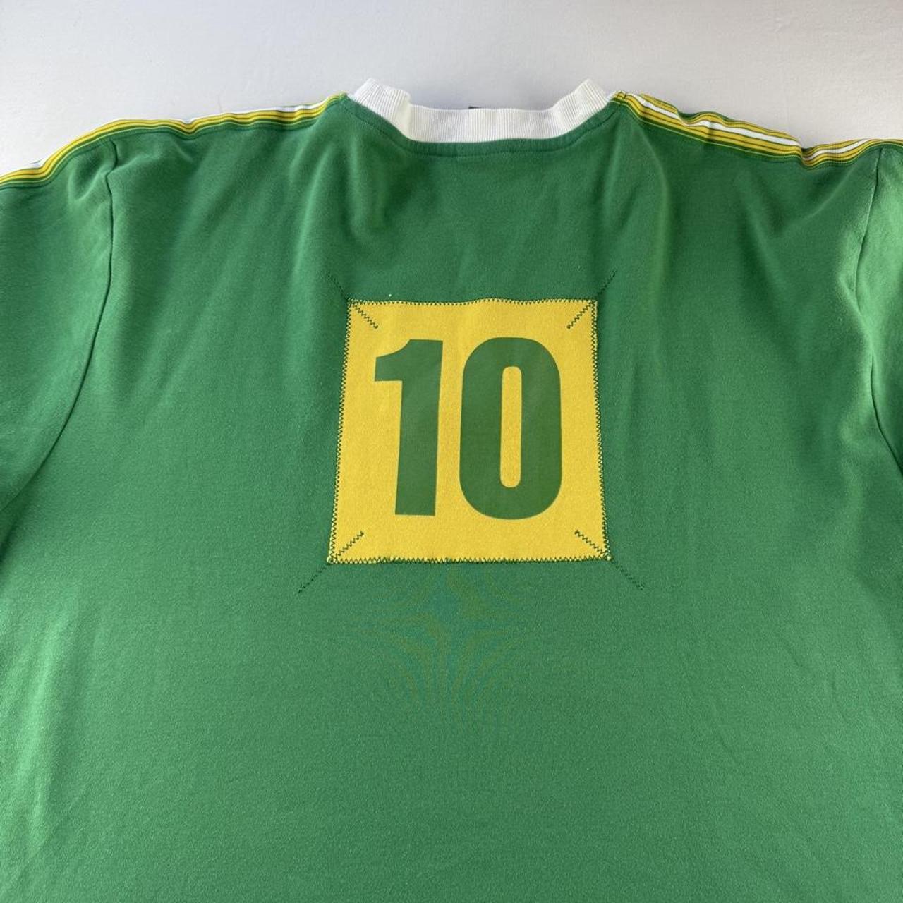 2003 Nike Embroidered Brazil Swoosh Oversized Heavy T-Shirt XXL