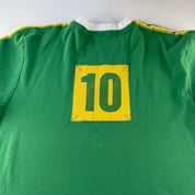 2003 Nike Embroidered Brazil Swoosh Oversized Heavy T-Shirt XXL