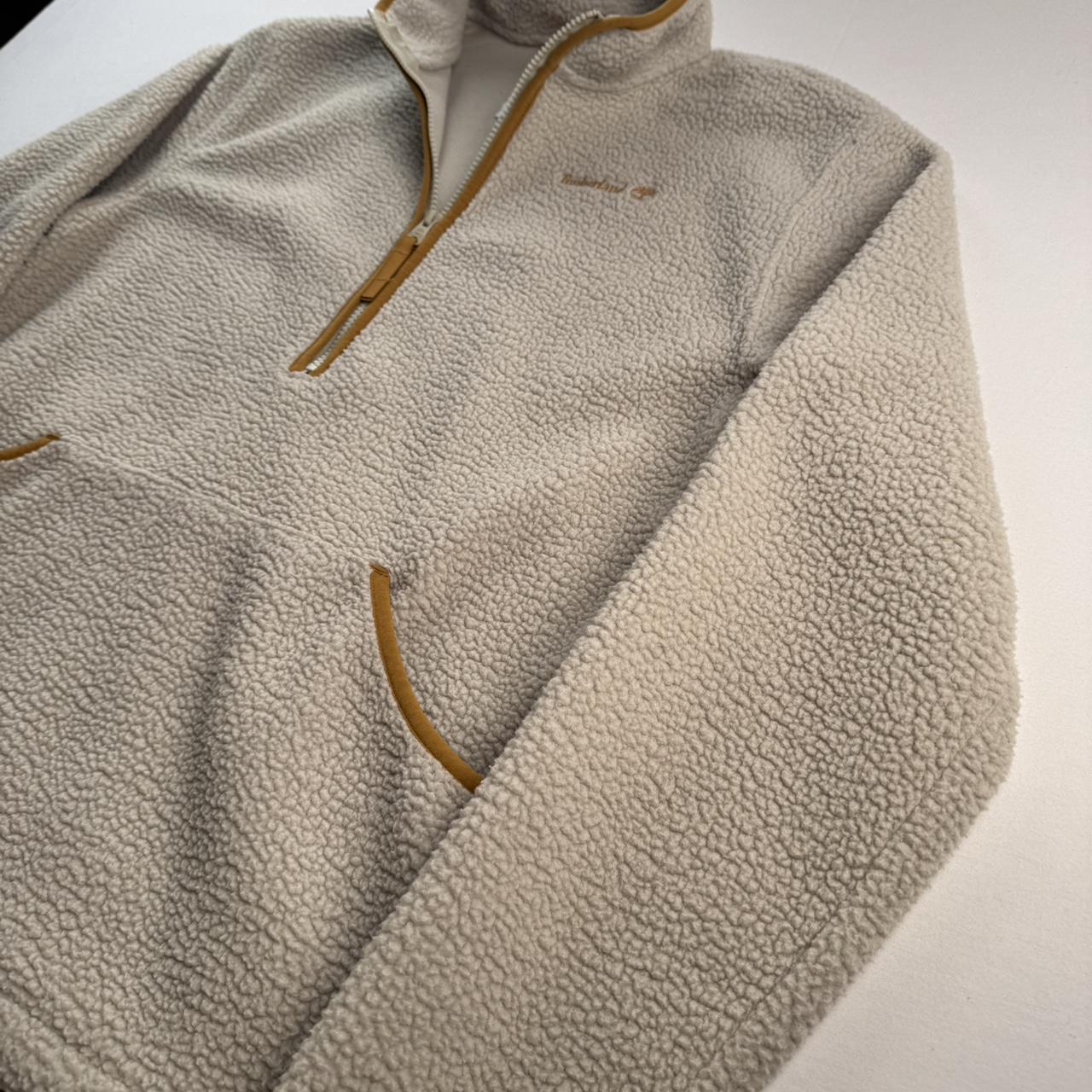 Timberland Sherpa Quarter Zip Oversized Fleece S