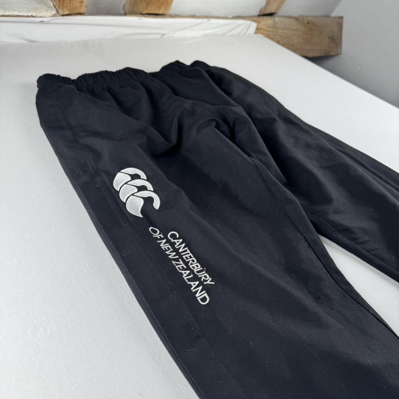 Black and White Un Cuffed Canterbury Joggers Size 8