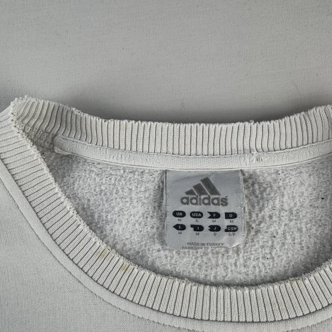 Adidas Early 2000s Embroidered Spellout Jumper S