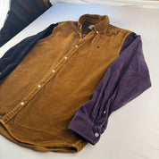 Tricolour Carhartt WIP Long Sleeve Madison Corduroy Button Down Shirt XL