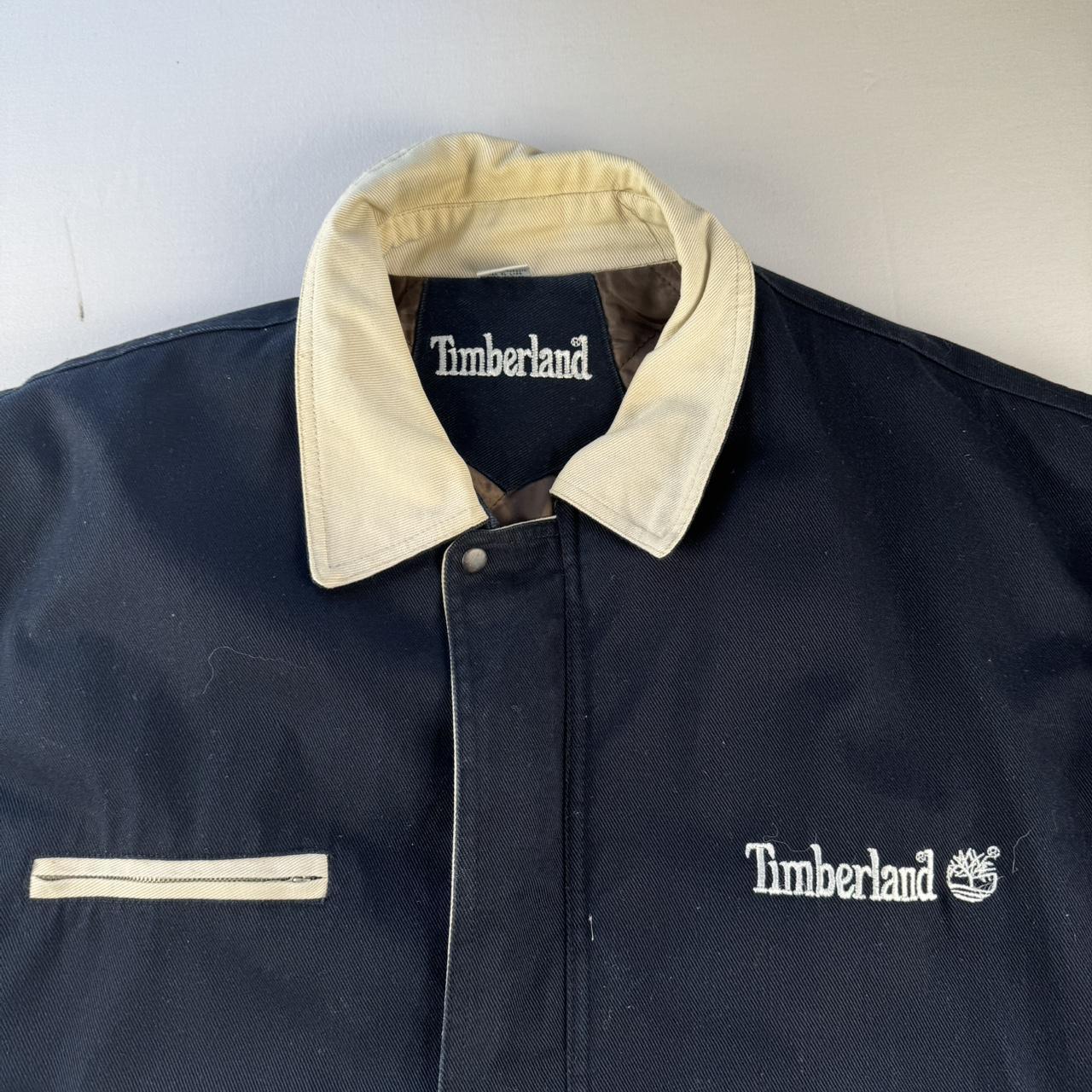 Rare 1990s Timberland Detroit Style Chore Canvas Jacket M