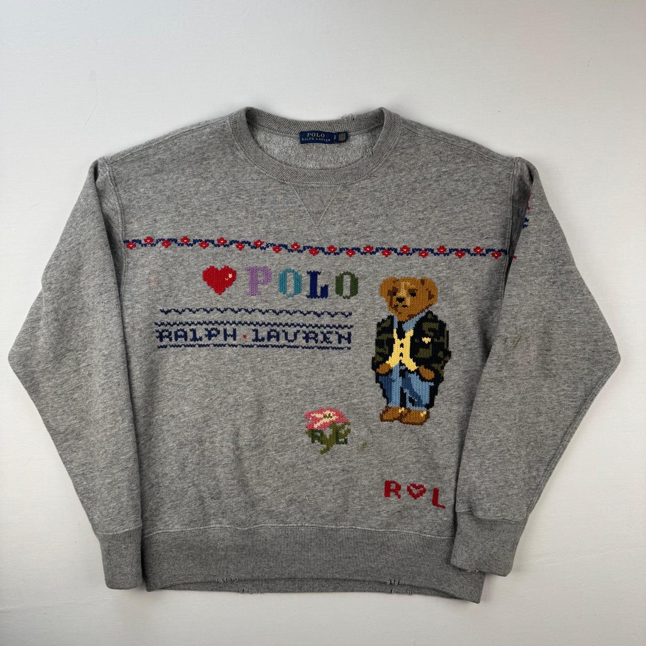 Polo Ralph Lauren Crewneck Sweatshirt in Grey Size S