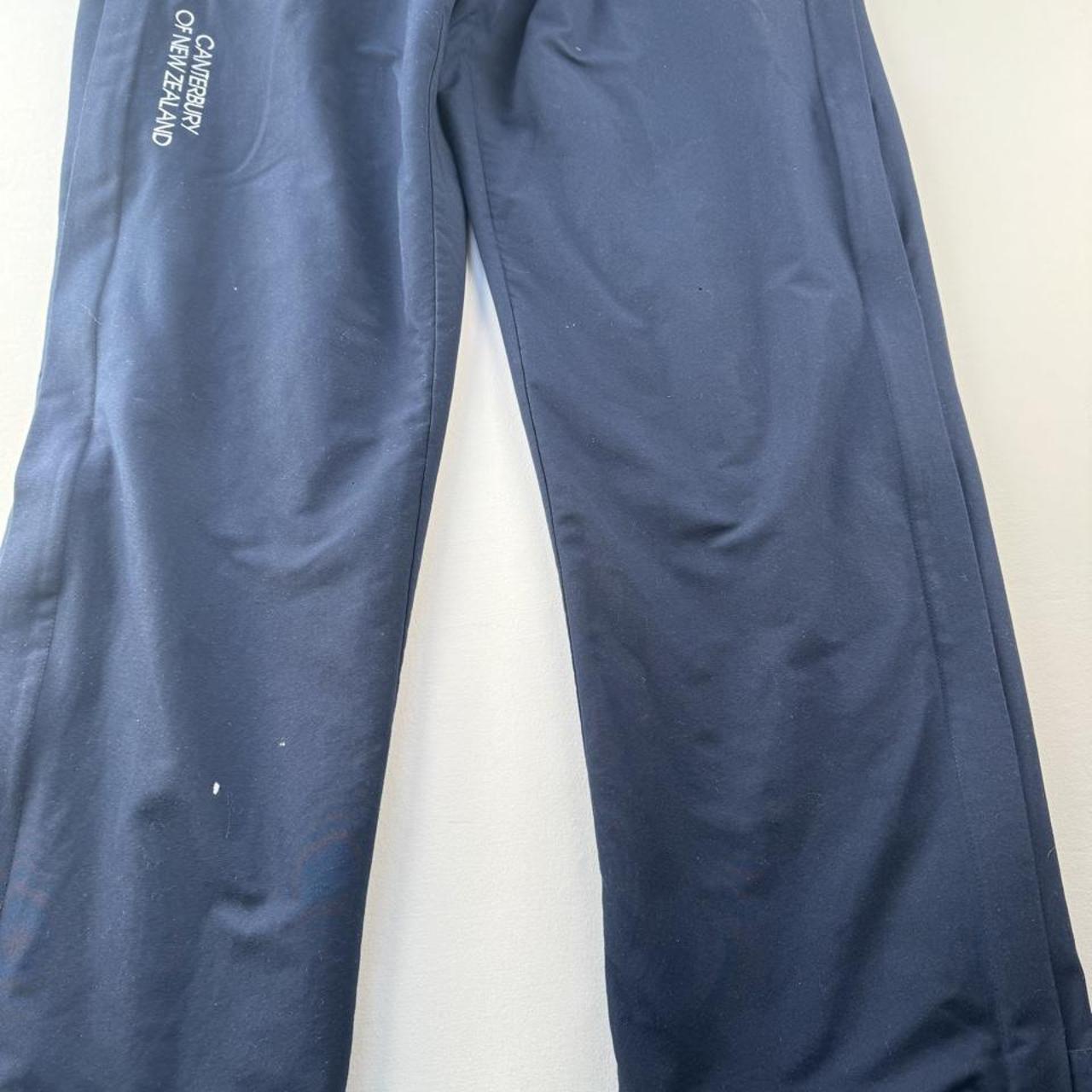 Navy Canterbury Joggers Uncuffed S