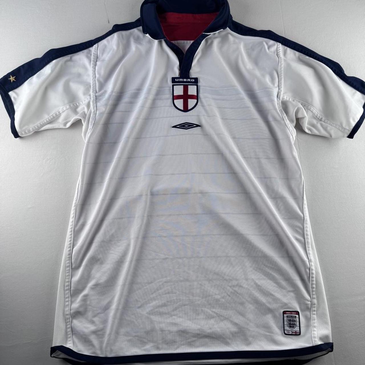 2003-05 England Umbro Reversible Playing Shirt M
