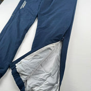 Canterbury Tracksuit Bottoms White and Navy Size Small