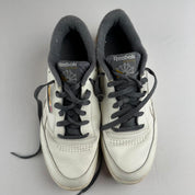 Reebok White and Yellow Classics UK10