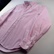 Pink Carhartt WIP Long Sleeve Madison Corduroy Button Down Shirt S