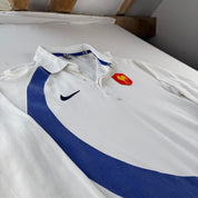 2007 Nike France Rugby Polo Shirt M