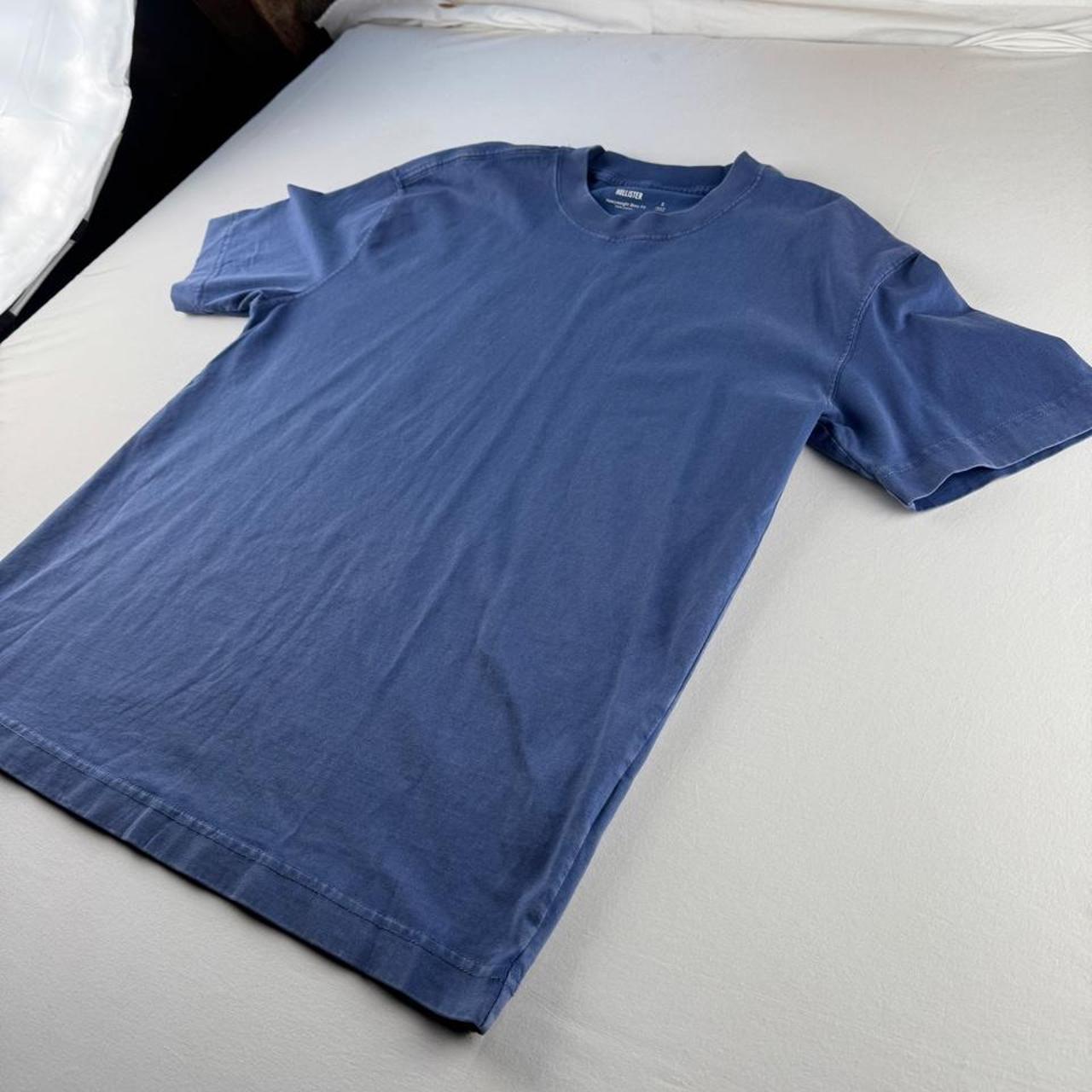 Hollister Boxy Fit Navy T-Shirt S