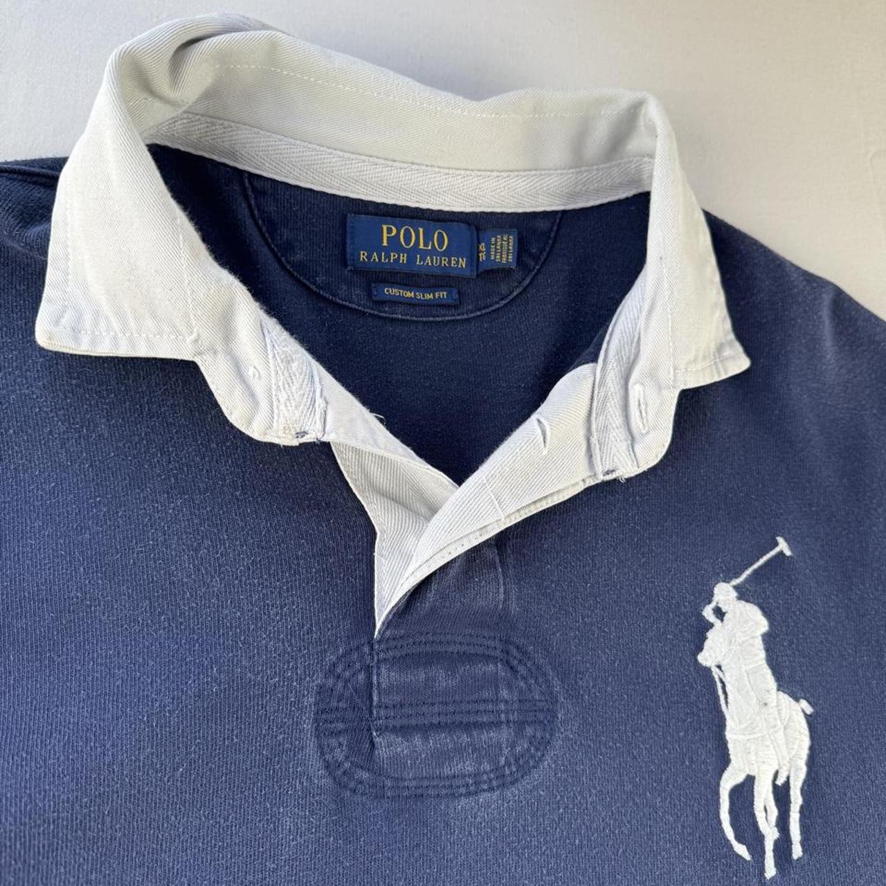 Polo Ralph Lauren Big Pony Embroidered Rugby Polo Shirt XL