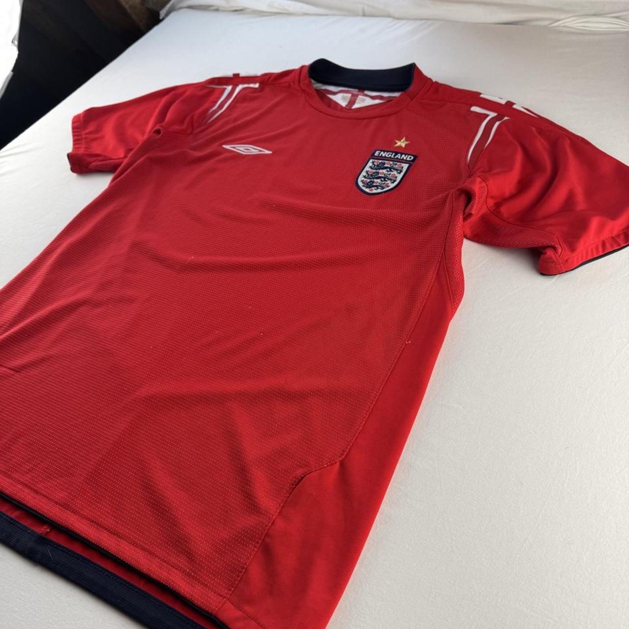 Umbro England 2004-06 Away Playing Shirt M