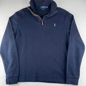 Polo Ralph Lauren Embroidered Pony Quarter Zip Jumper S