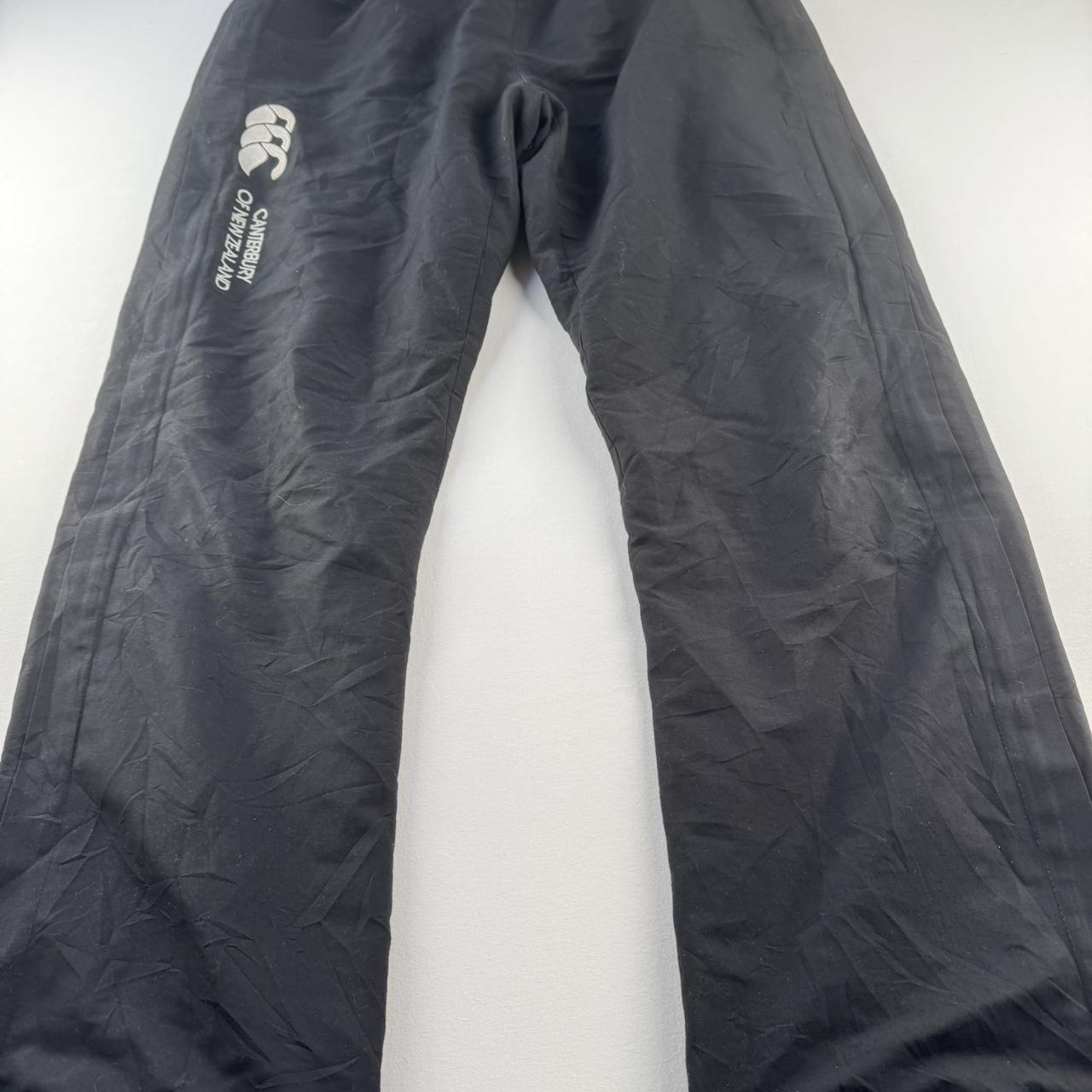 Black and White Uncuffed Canterbury Joggers M