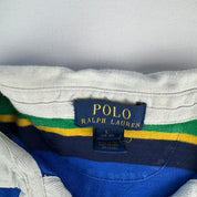 Polo Ralph Lauren Embroidered Striped Rugby Polo XS