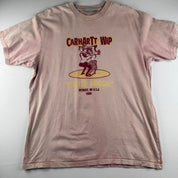 Carhartt WIP Graphic Boogie T Shirt Salmon Pink L