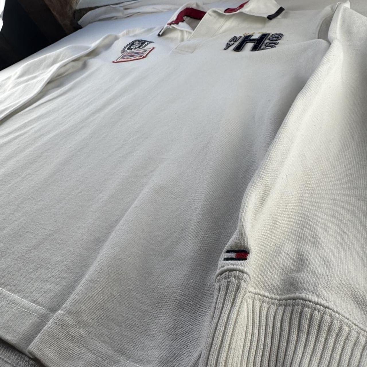 Tommy Hilfiger Embroidered Spellout Rugby Polo XL