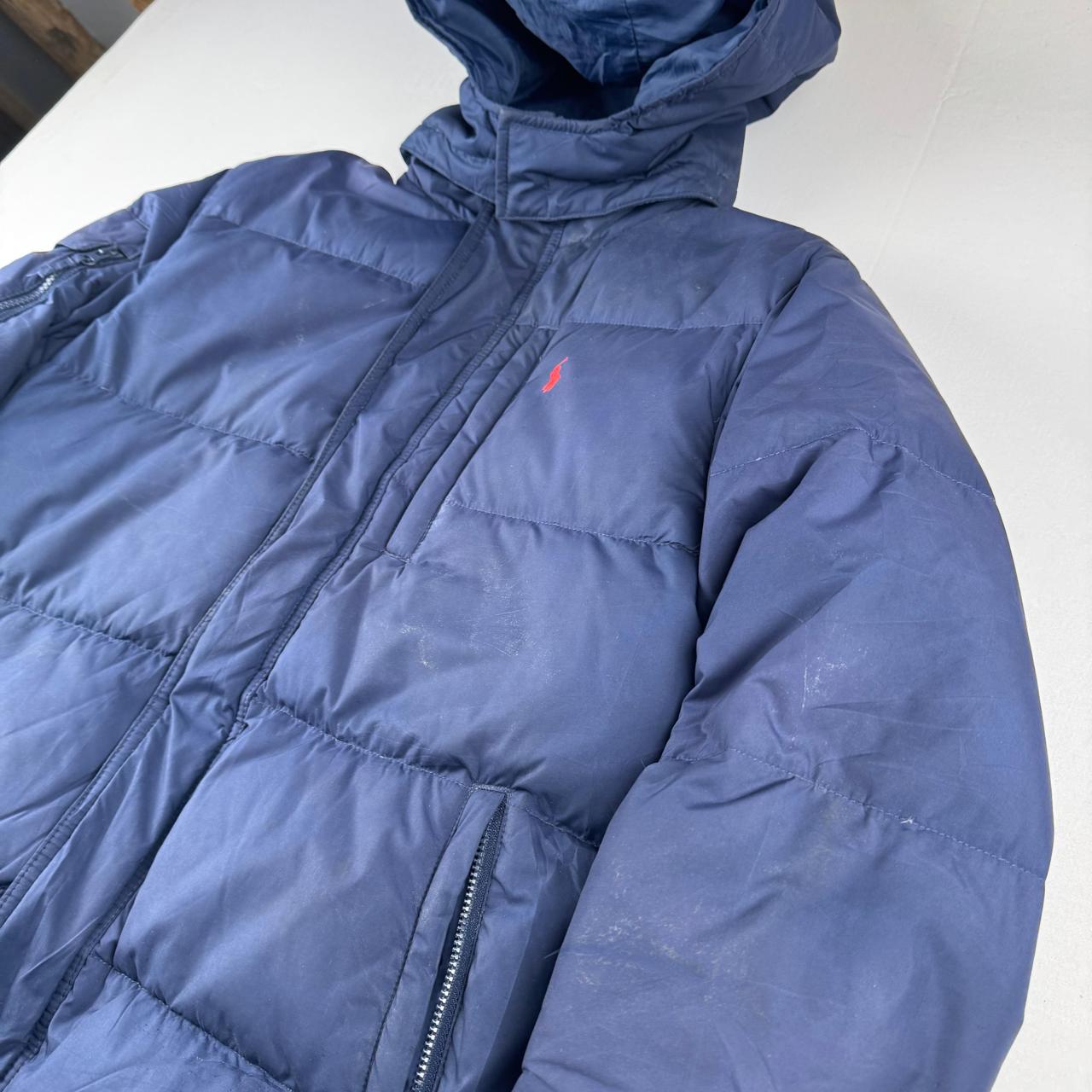 Polo Ralph Lauren Puffer Jacket in Navy Size S