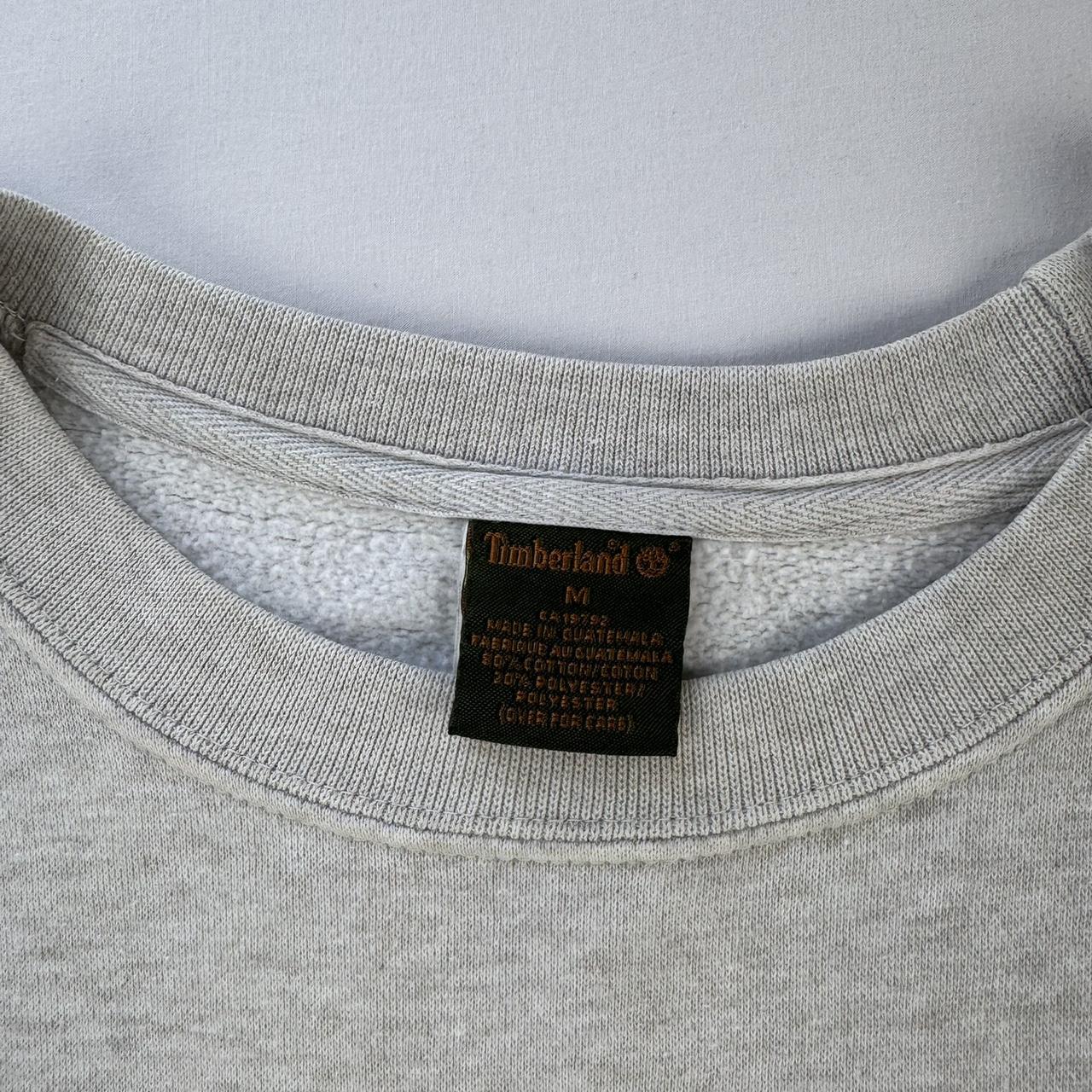 Early 2000s Timberland Embroidered Spellout Sweatshirt M