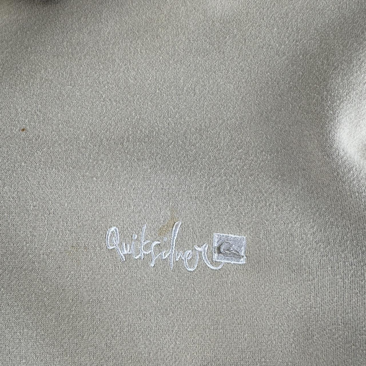 Quiksilver Embroidered Spellout Knitted Full Zip XL