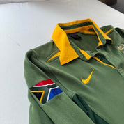 2003 Nike South Africa Springboks Rugby Polo Shirt S