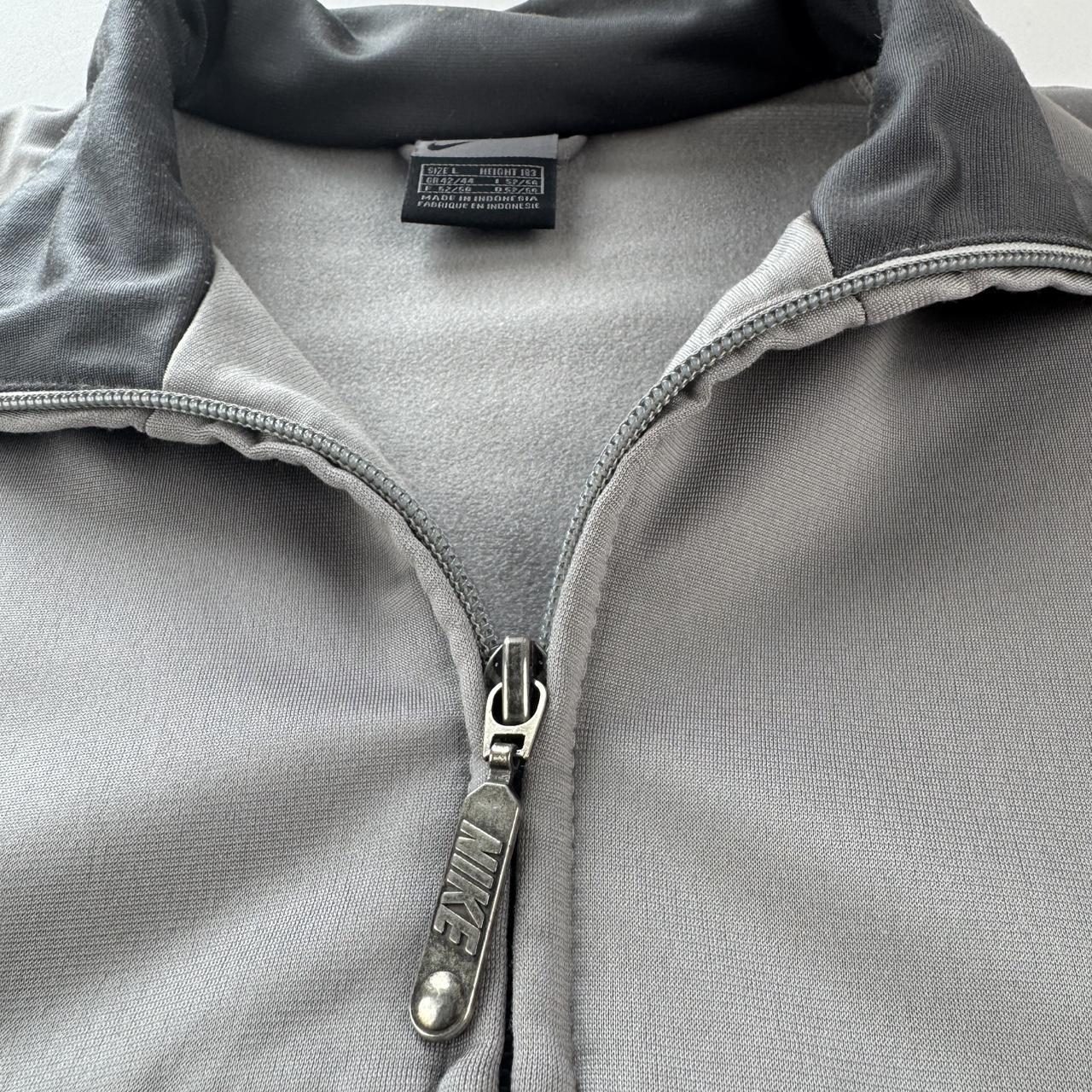 2000s Nike Embroidered Logo Full Zip Track jacket L