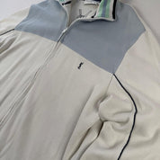 Yves Saint Laurent Track Jacket in White Size L