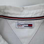 Tommy Hilfiger Embroidered Spellout Rugby Polo L
