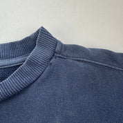 Womens Navy 1990s Nike Embroidered Swoosh Sweatshirt 12-14