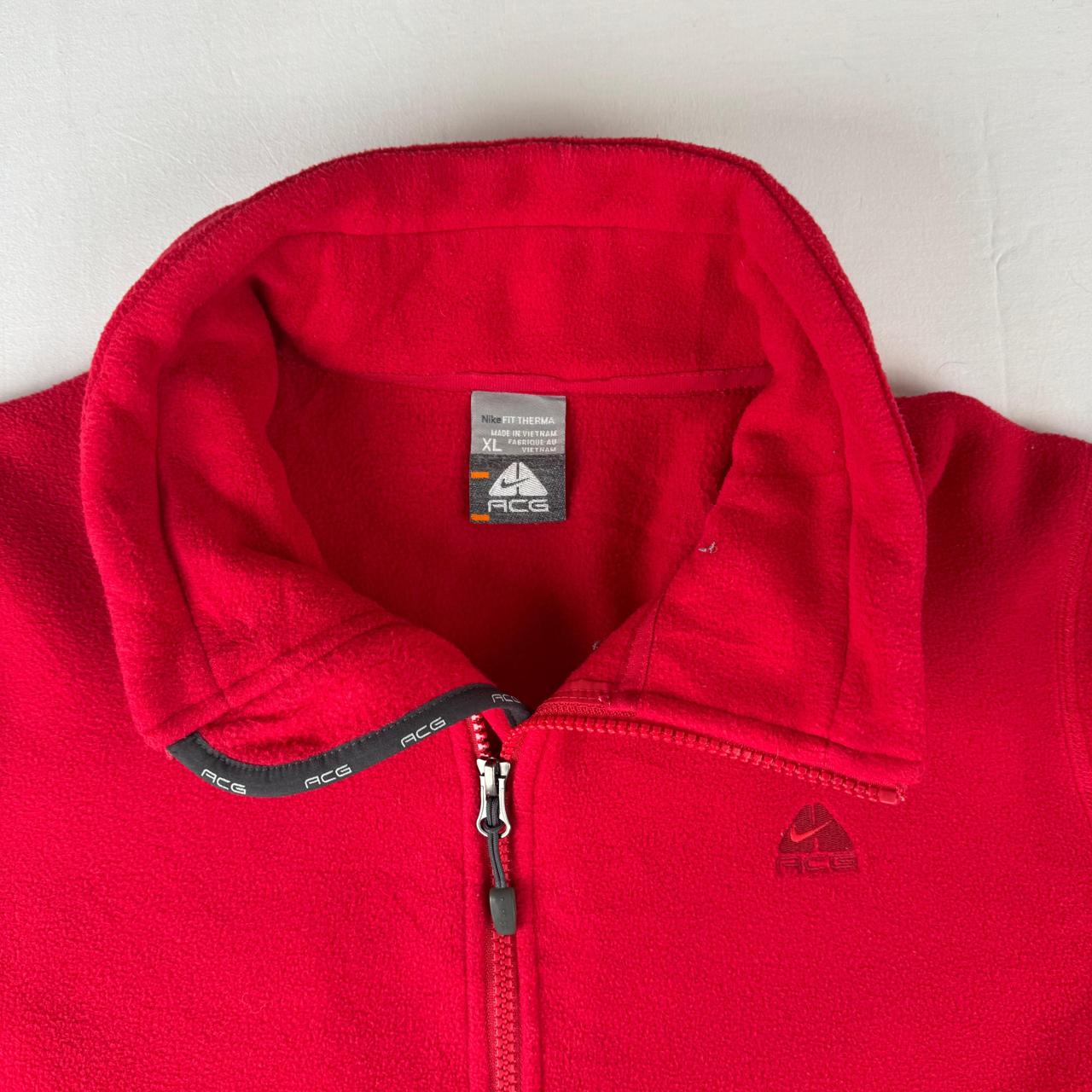 Nike Acg Jacket in Red Size XL
