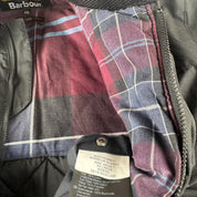 Black Barbour Bodmin Wax Jacket with Corduory Collar XXL