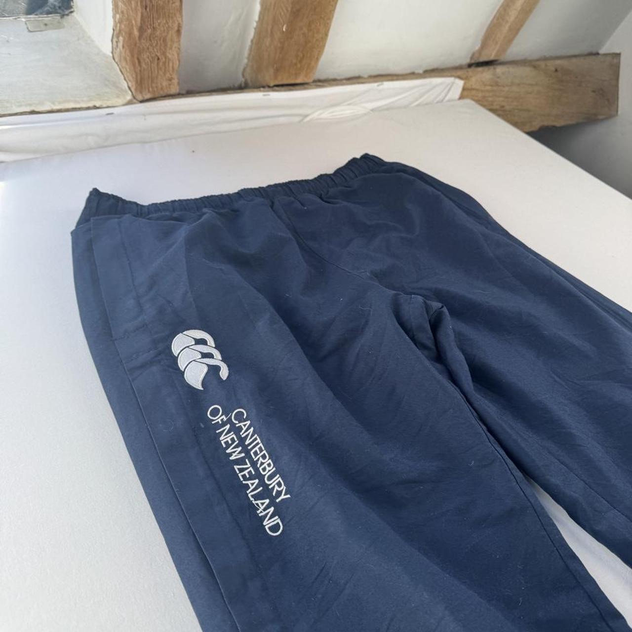Canterbury Navy and White Boys Joggers 14 Years