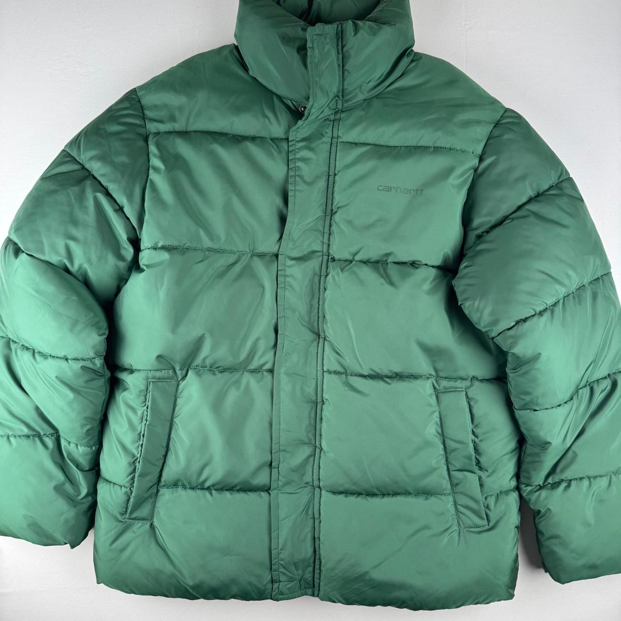 Carhartt Puffer Jacket in Green Size L