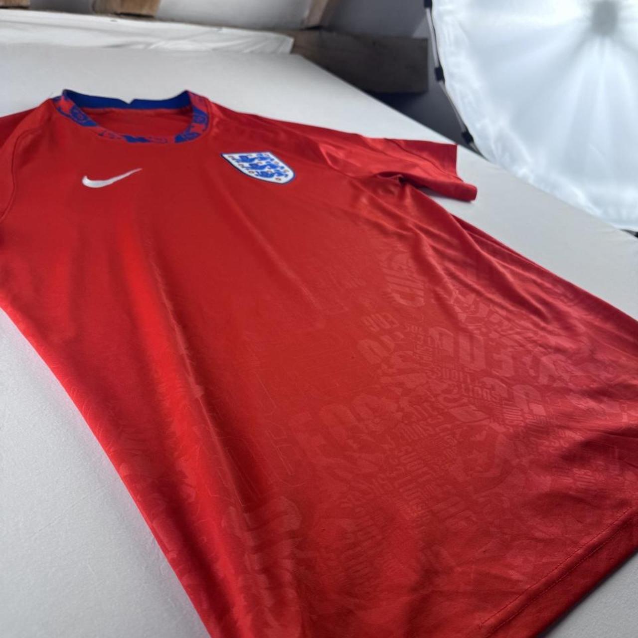 2020-21 Nike England Pre Match Warm Up Shirt L