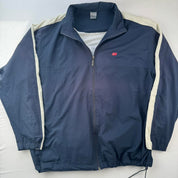Vintage 2000s Nike Embroidered Logo Track Jacket XXL