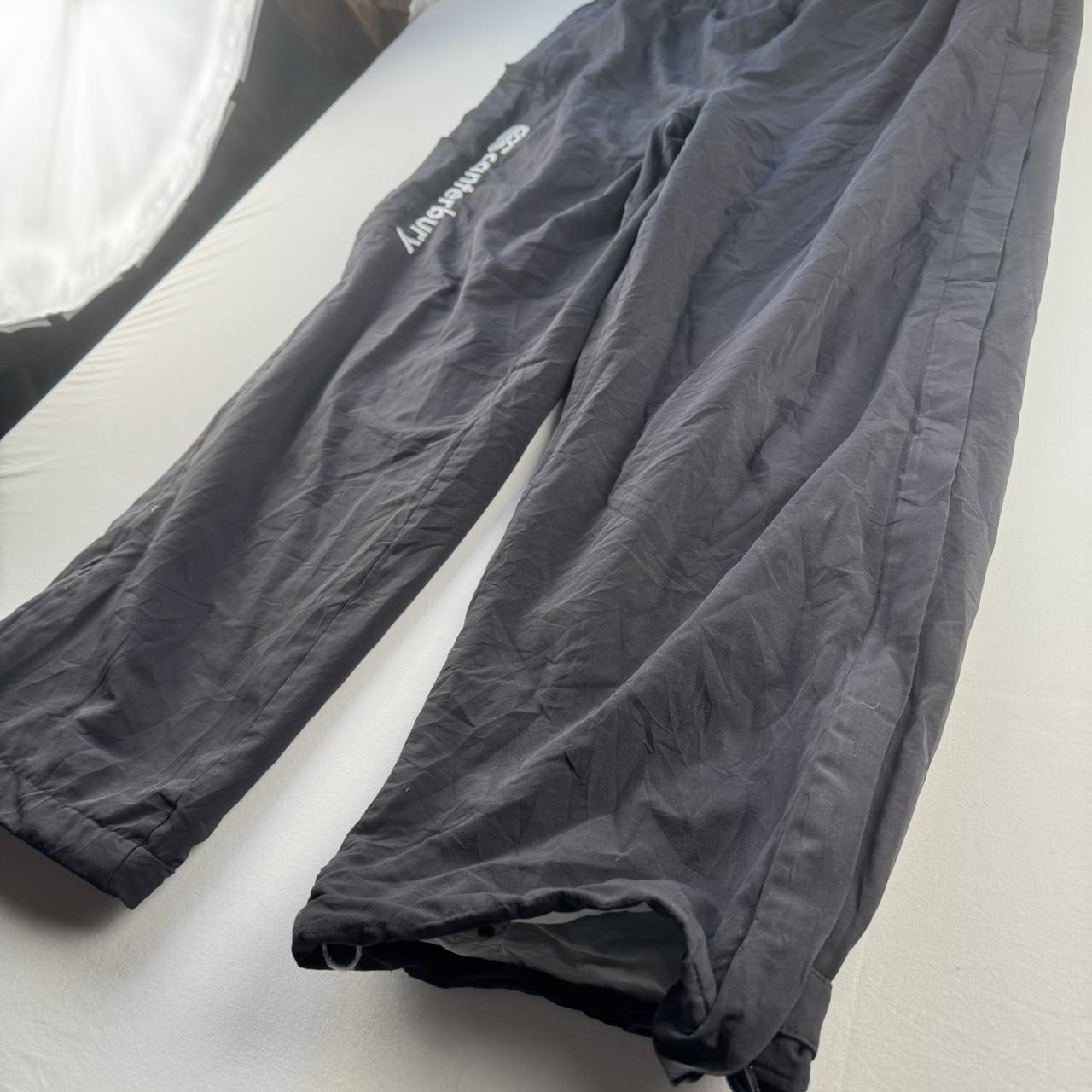 Black Uncuffed Canterbury Joggers M