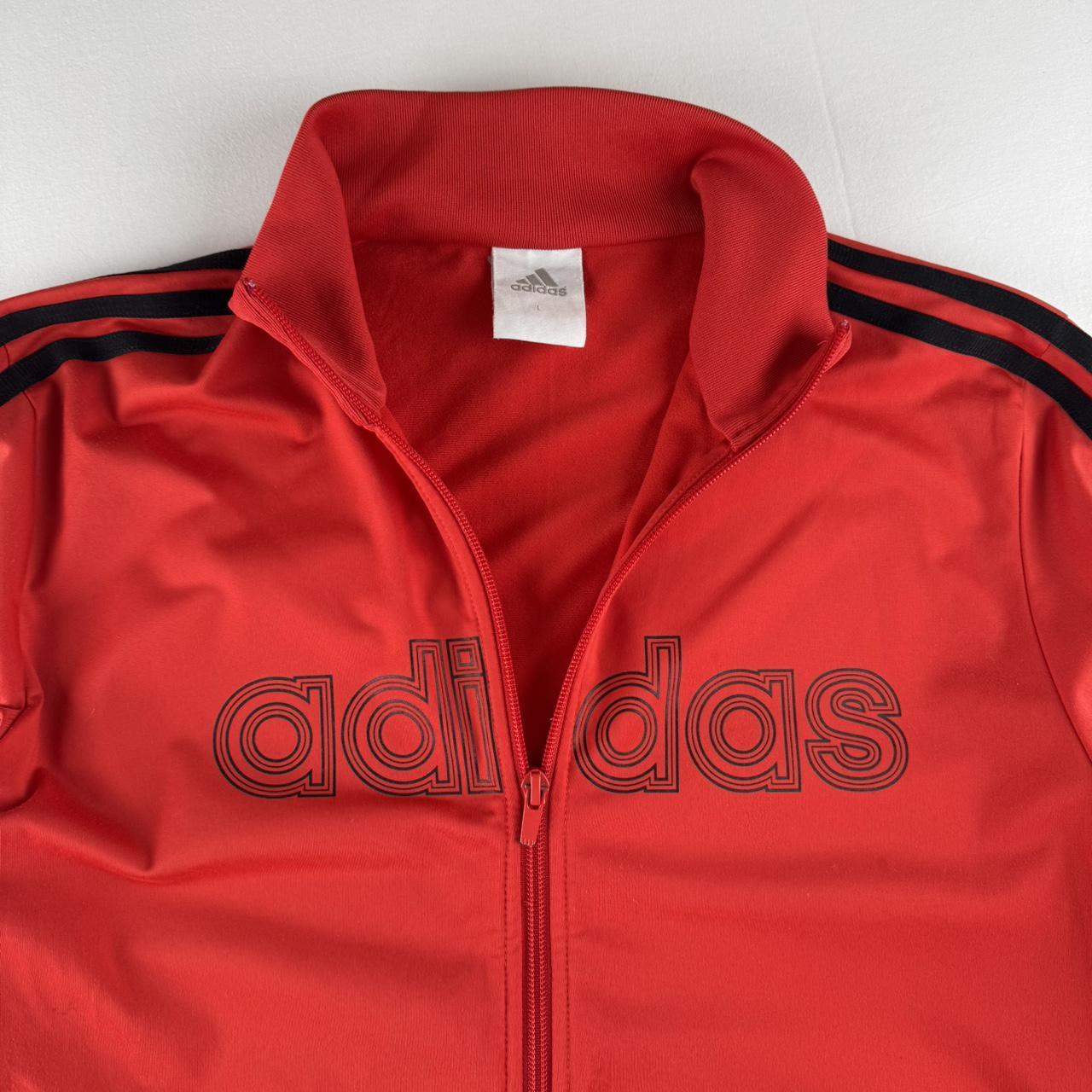 2000s Adidas Spellout Track Jacket S