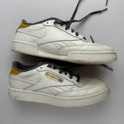 Reebok White and Yellow Classics UK10