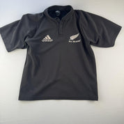 Adidas 2000s New Zealand Rugby Polo Shirt S - Threads Uncovered