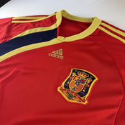 Adidas 2009 Embroidered Spain Home Shirt XL - Threads Uncovered