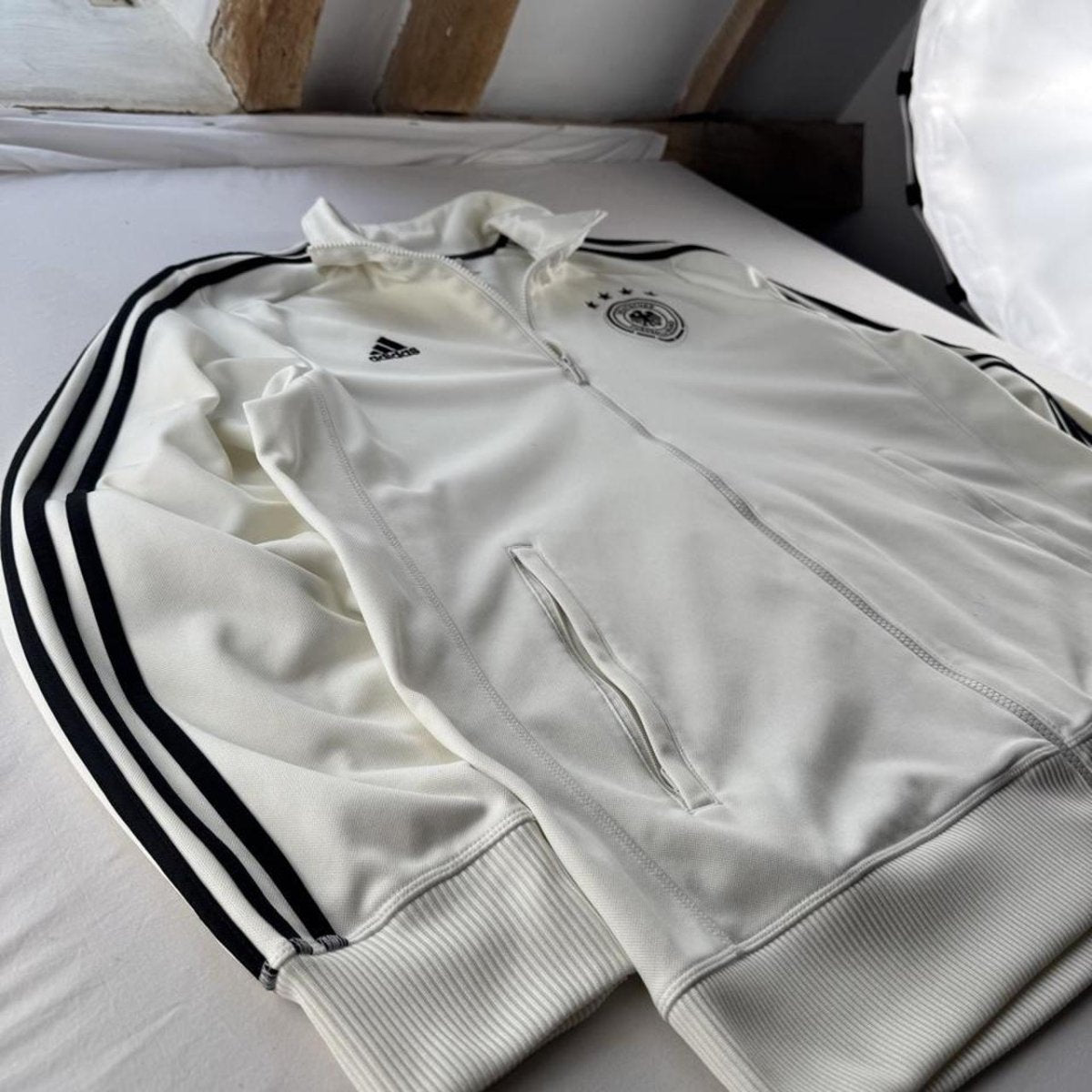 Adidas 2015-16 Germany Football Tracksuit Jacket XL - Threads Uncovered