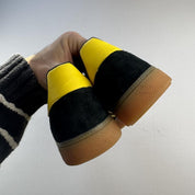 Adidas Black and Yellow Handball Spezial UK11 - Threads Uncovered