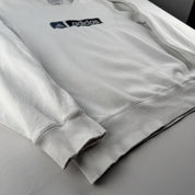 Adidas Early 2000s Embroidered Spellout Jumper S - Threads Uncovered