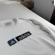Adidas Early 2000s Embroidered Spellout Jumper S - Threads Uncovered