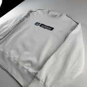 Adidas Early 2000s Embroidered Spellout Jumper S - Threads Uncovered