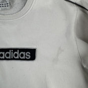 Adidas Early 2000s Embroidered Spellout Jumper S - Threads Uncovered