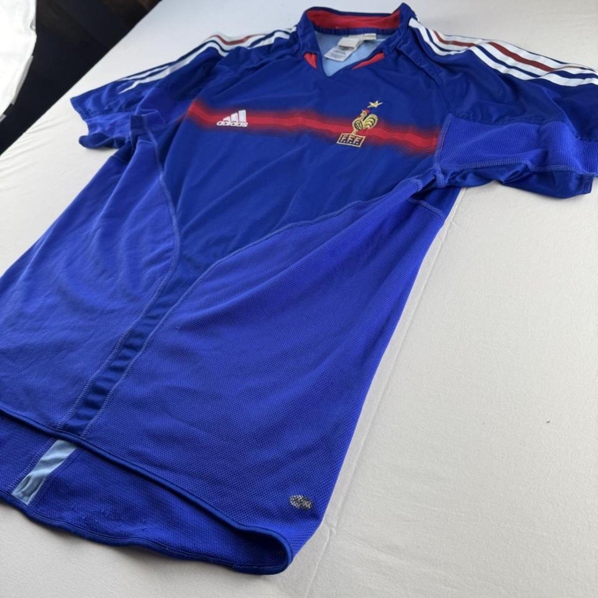 Adidas France Football National Team 2004-06 Playing Shirt L - Threads Uncovered