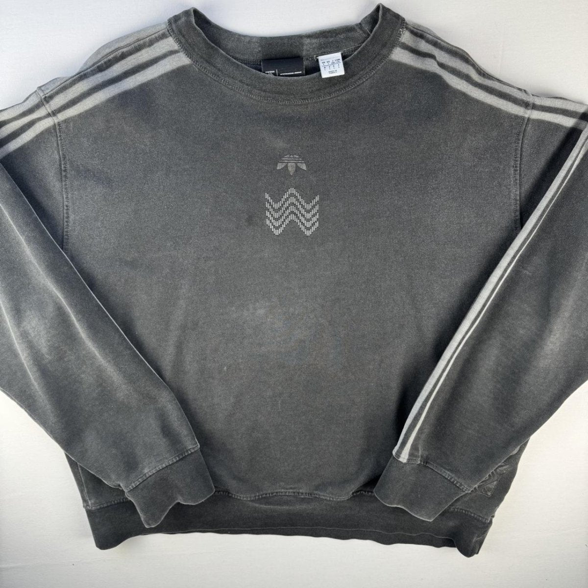 Adidas x Alexander Wang Graphic Oversized Sweatshirt L - Threads Uncovered