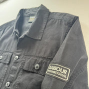 Barbour International Mens Thick Shirt Jacket S - Threads Uncovered